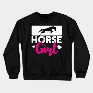 Horse Girl Shirt, Cute Horse Shirt Crewneck Sweatshirt